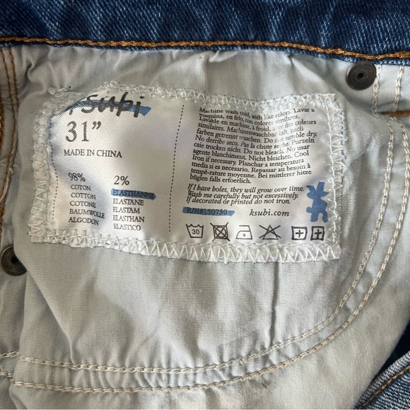 NEW Ksubi Men’s Chitch Pure Dynamite Jeans - Picture 12 of 12